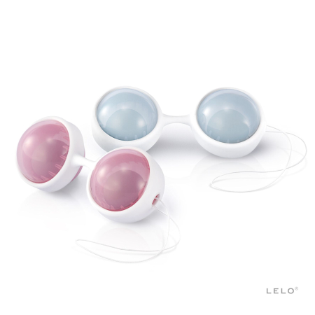 Набір вагінальних кульок LELO Beads, діаметр 3,5 см, змінне навантаження, 2х28 та 2х37 г - фото