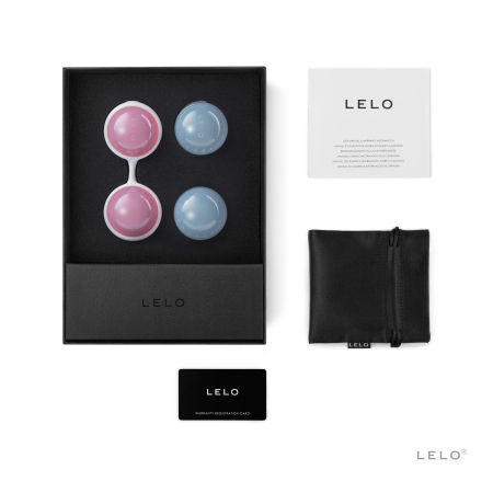 Набір вагінальних кульок LELO Beads, діаметр 3,5 см, змінне навантаження, 2х28 та 2х37 г - фото №4