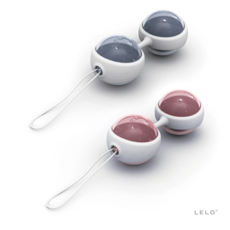 Набір вагінальних кульок LELO Beads, діаметр 3,5 см, змінне навантаження, 2х28 та 2х37 г - фото №3