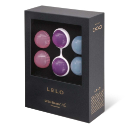 Набір вагінальних кульок LELO Beads Plus, діаметр 3,5 см, змінне навантаження 2х28, 2х37 та 2х60 г - - фото №5