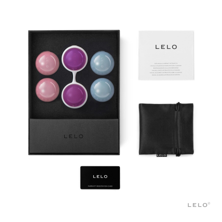 Набір вагінальних кульок LELO Beads Plus, діаметр 3,5 см, змінне навантаження 2х28, 2х37 та 2х60 г №4