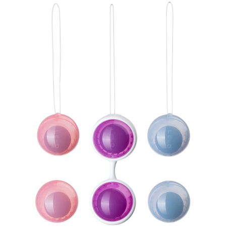 Набір вагінальних кульок LELO Beads Plus, діаметр 3,5 см, змінне навантаження 2х28, 2х37 та 2х60 г №2