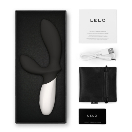 Масажер простати LELO Loki Wave 2 Black, 2 мотори, манливий рух + вібрація - - фото №3