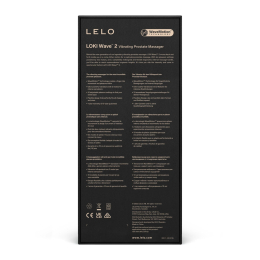 Масажер простати LELO Loki Wave 2 Black, 2 мотори, манливий рух + вібрація - - фото №5