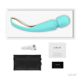 Вібромасажер LELO Smart Wand 2 Large Aqua - - фото №3