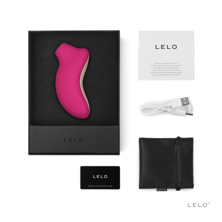 Звуковий стимулятор клітора LELO SONA Cerise - фото №3