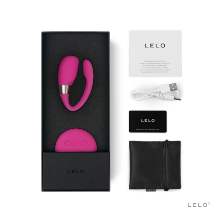 Вібратор для пар LELO Tiani 3 Cerise, 2 мотори, пульт ДК - фото №2