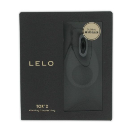 Ерекційне кільце з вібрацією LELO Tor 2 Black - - фото №4