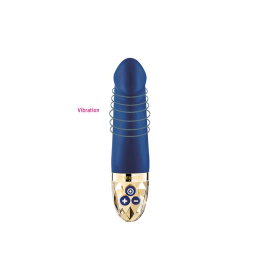 Вібратор Mystim Real Deal Neil Blue, потужний мотор, 8 режимів - - фото №5