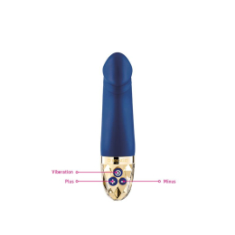 Вібратор Mystim Real Deal Neil Blue, потужний мотор, 8 режимів - - фото №4