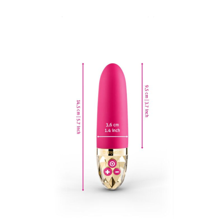 Вібратор Mystim Sleak Freak Pink, 8 режимів, внутрішня та зовнішня стимуляція - фото №4
