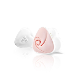 Вібратор для клітора Mystim Heart?s Desire White, 8 режимів, дуже потужний 