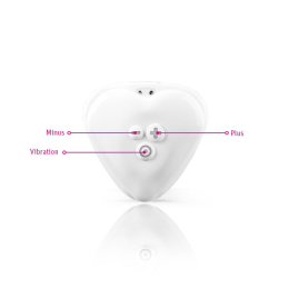 Вібратор для клітора Mystim Heart?s Desire White, 8 режимів, дуже потужний - №7