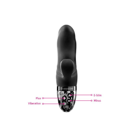 Вібратор-кролик з електростимуляцією Mystim Hop Hop Bob Black Edition - - фото №5