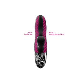 Вібратор-кролик з електростимуляцією Mystim Hop Hop Bob Black Edition - - фото №4