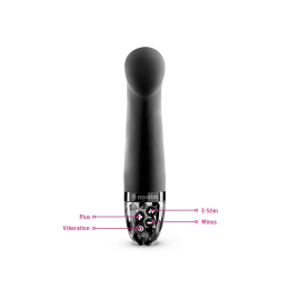 Вібратор для точки G з електростимуляцією Mystim Right on Ron Black Edition - - фото №5