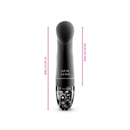 Вібратор для точки G з електростимуляцією Mystim Right on Ron Black Edition - - фото №3