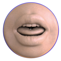 Мастурбатор-ротик Fleshlight Boost Blow Light Medium Flesh, плаваючі кільця Turbo Tech - - фото №3