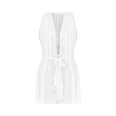 Напівпрозорий пеньюар Obsessive Heavenlly peignoir M/L - фото №3