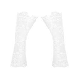 Мереживні мітенки Obsessive Heavenlly gloves O/S - - фото №3