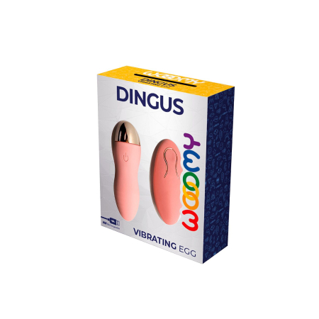 Віброяйце Wooomy Dingus Vibrating Egg, з пультом керування, 10 режимів №4