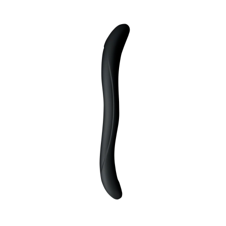 Подвійний фалоімітатор Wooomy Twoooney Semirealistic Double Dong Black, діаметр 3 та 3,8 см 