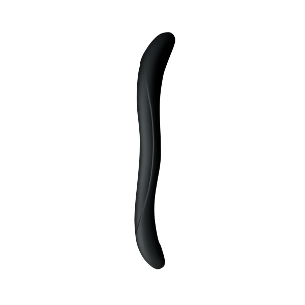 Подвійний фалоімітатор Wooomy Twoooney Semirealistic Double Dong Black, діаметр 3 та 3,8 см 