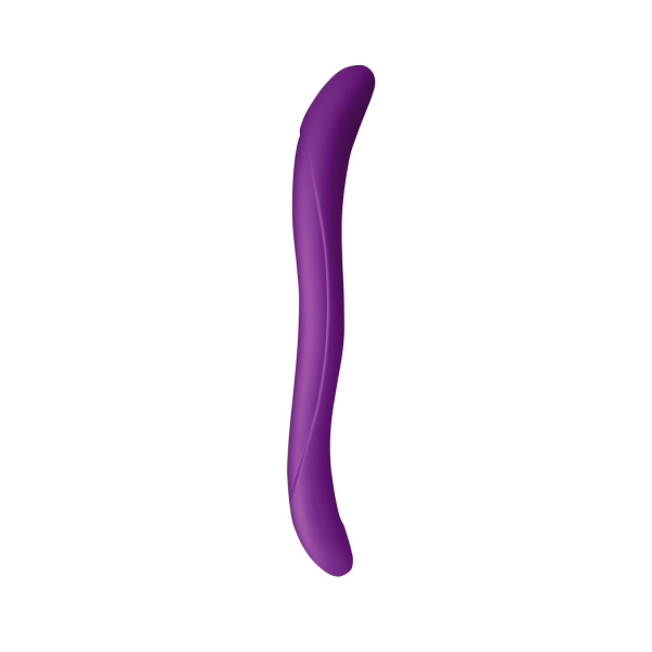 Подвійний фалоімітатор Wooomy Twoooney Semirealistic Double Dong Purple, діаметр 3 та 3,8 см 