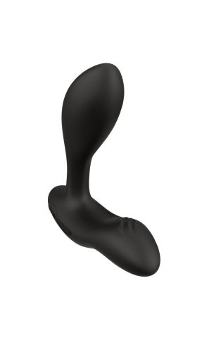 Смарт-вібромасажер простати We-Vibe Vector+ CHARCOAL BLACK, пульт ДК, регульований кут нахилу - фото №4