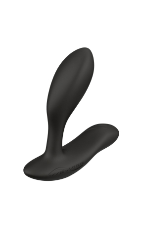 Смарт-вібромасажер простати We-Vibe Vector+ CHARCOAL BLACK, пульт ДК, регульований кут нахилу - фото №3