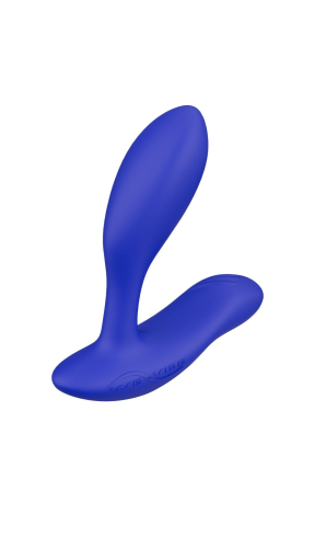 Смарт-вібромасажер простати We-Vibe Vector+ ROYAL BLUE, пульт ДК, регульований кут нахилу №3