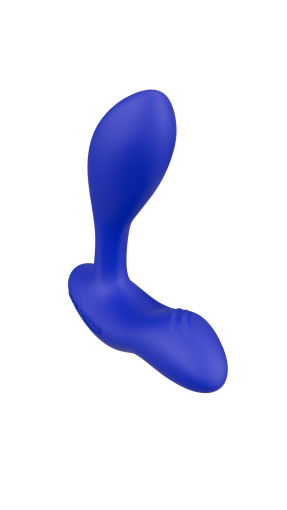 Смарт-вібромасажер простати We-Vibe Vector+ ROYAL BLUE, пульт ДК, регульований кут нахилу №4