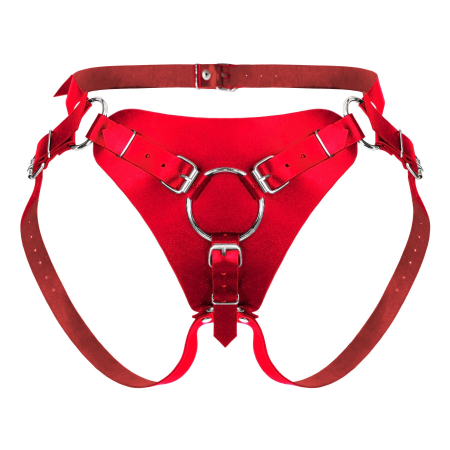 Труси для страпона Feral Feelings Strap-on Harness Red, red 