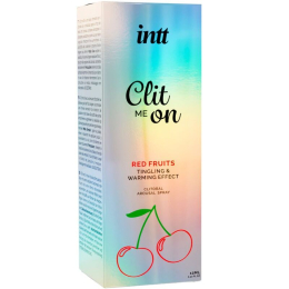 Збуджувальний спрей для клітора Intt Clit Me On Red Fruits Warming Effect 12 мл, зігріваючий ефект - - фото №3