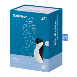 Вакуумний стимулятор з вібрацією Satisfyer Orca - - фото №7