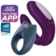 Набір Satisfyer Partner Box 2 (смарт-вібратор для пар Double Joy + віброкільце Royal One) - фото №1