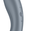 Вакуумний стимулятор з вібрацією Satisfyer Curvy Trinity 1 Bluegrey, іграшка 3в1 - фото №3
