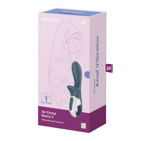 Анальний вібратор надувний Satisfyer Air Pump Booty 2 №5