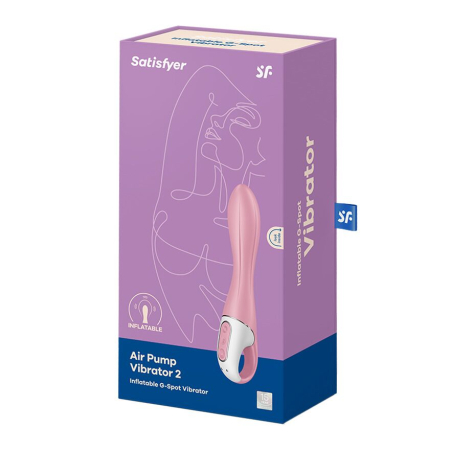Вібратор точки G надувний Satisfyer Air Pump Vibrator 2 №5