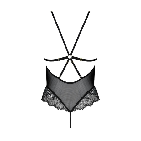 Боді Passion DELIENA BODY XXL/XXXL, black - фото №4