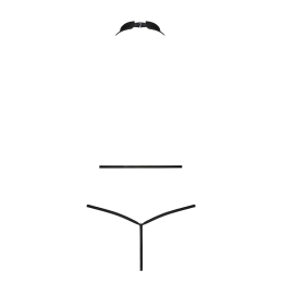 Боді-халтер з екошкіри Passion JANNIES BODY L/XL black - №4