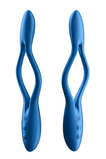 Універсальний гнучкий вібратор для пар Satisfyer Elastic Game Dark Blue - фото №6