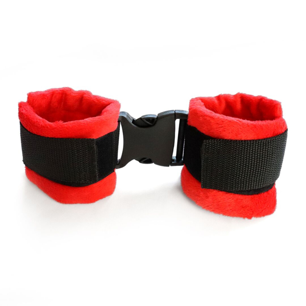 Наручники Art of Sex - Handcuffs Soft Touch Червоні - фото