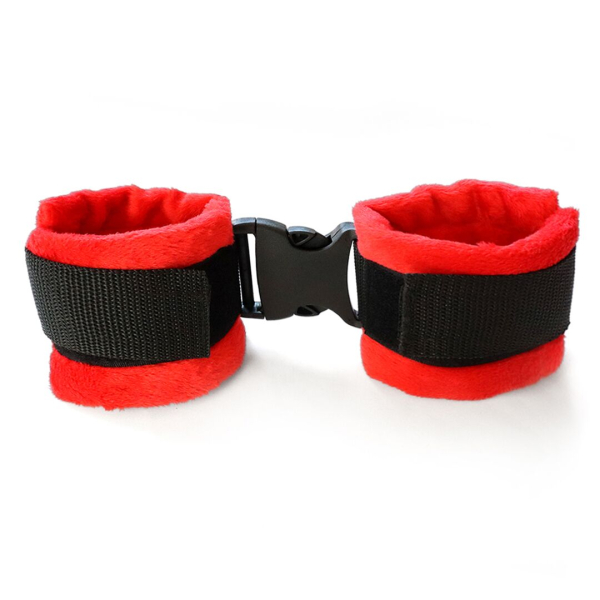 Поножи Art of Sex Ankle Cuffs - Soft Touch Червоні - фото