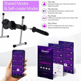 Смарт секс-машина Hismith AK-09 Sex Machine APP з фалоімітатором, бездротовий пульт ДК - - фото №4