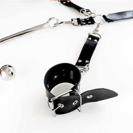 Бондажний набір з металевим анальним гаком Art of Sex Beatrice Bondage set with anal hook №?2 - фото №5