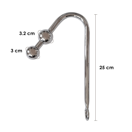 Бондажний набір з металевим анальним гаком Art of Sex Beatrice Bondage set with anal hook №?3 - фото №4