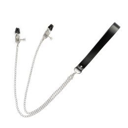 Затискачі для сосків із повідцем на металевому ланцюжку Art of Sex - Kendal - фото