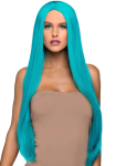 Перука Leg Avenue 33? Long straight center part wig turquoise - фото №1