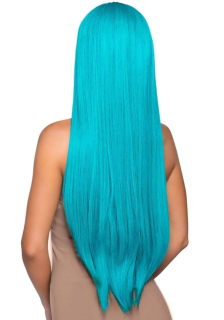 Перука Leg Avenue 33? Long straight center part wig turquoise - - фото №2